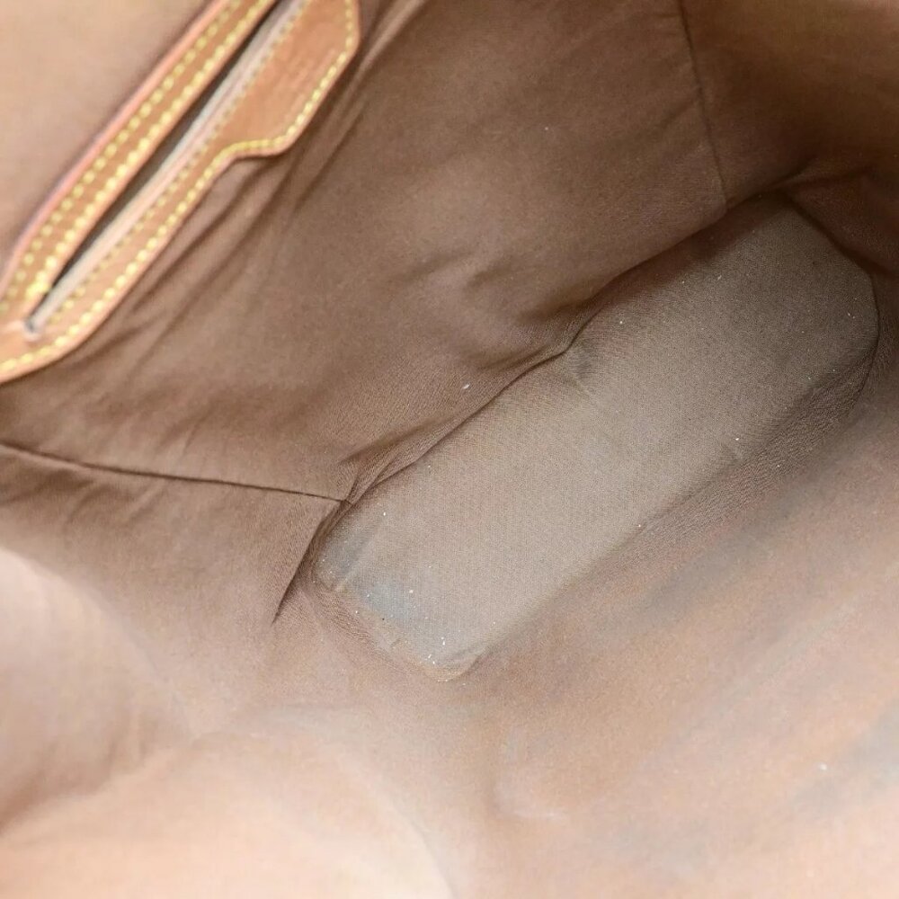 LOUIS VUITTON Montsouris GM Backpack Bag Monogram Leather Brown M51135 70ED741 - Picture 8 of 16